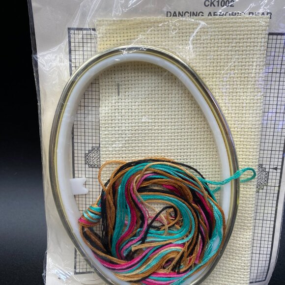 Dale Burdett Dancing Aerobic Bear CK1002 Counted Cross Stitch New Sealed - Picture 9 of 12